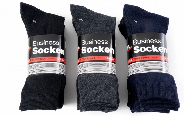 Herren Business Socken 10er Pack 39 - 42 und 43 - 46